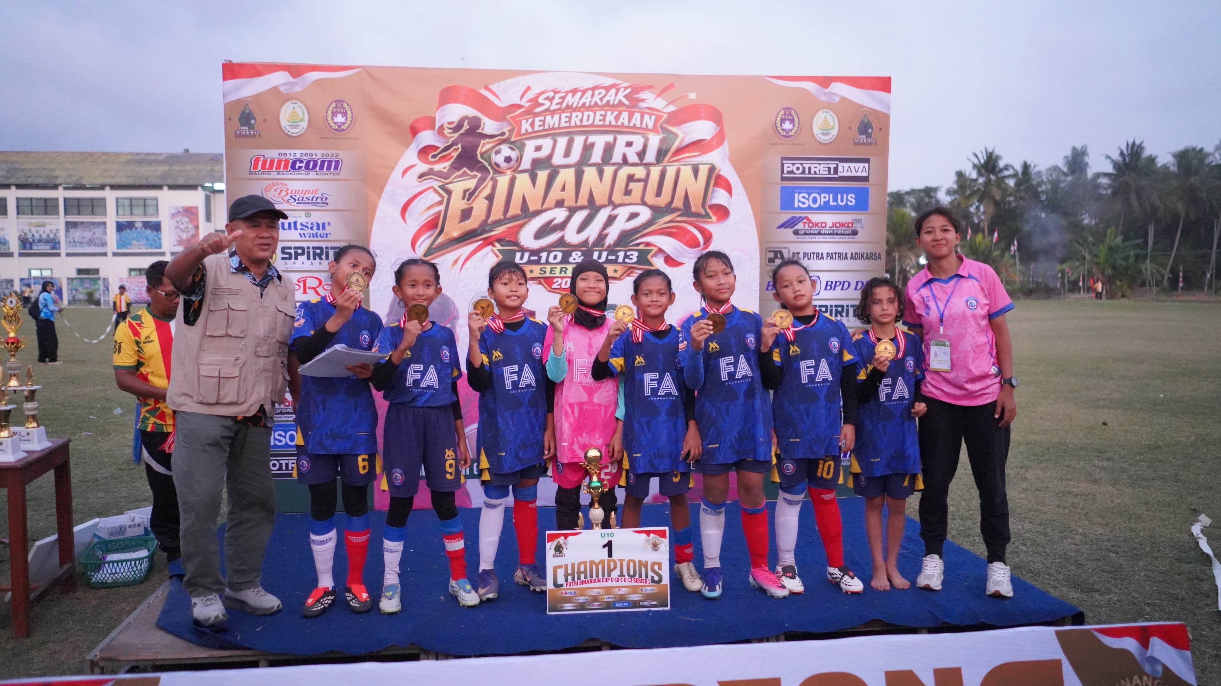 Arema FC Women Academy Sabet Dua Gelar di Putri Binangun Cup 2026