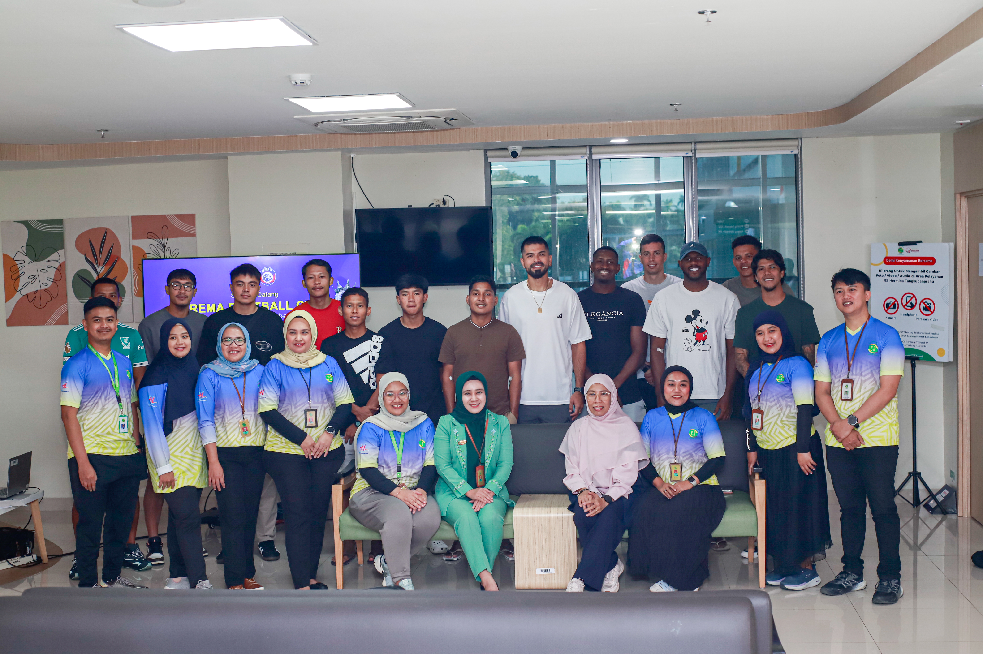 Singo Edan Bersiap! Pemain Jalani Medical Check-Up di RS Hermina Tangkubanprahu Jelang Musim 2026/27