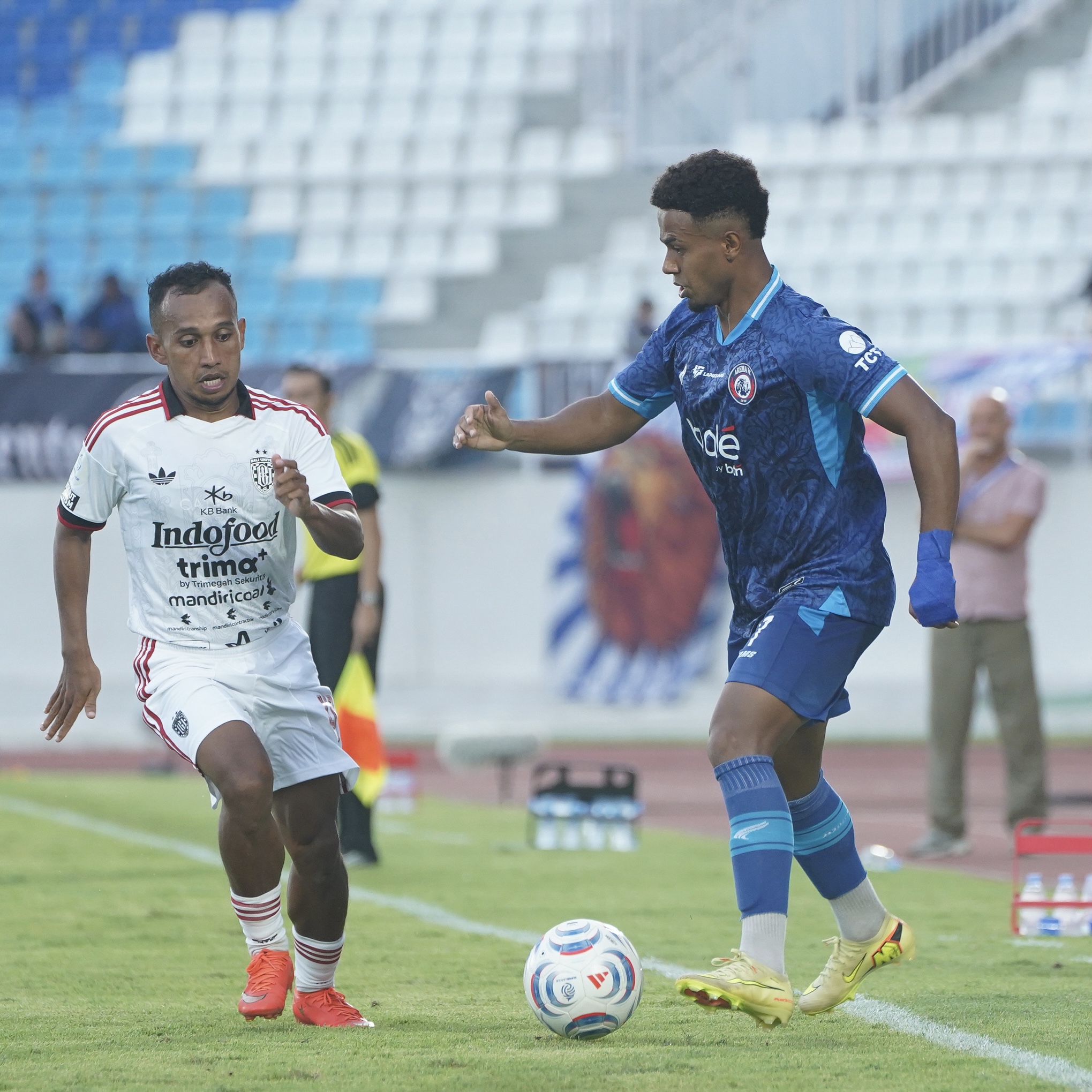 Kena Dua Kartu Merah, Arema FC Takluk Dari Bali United 1-3