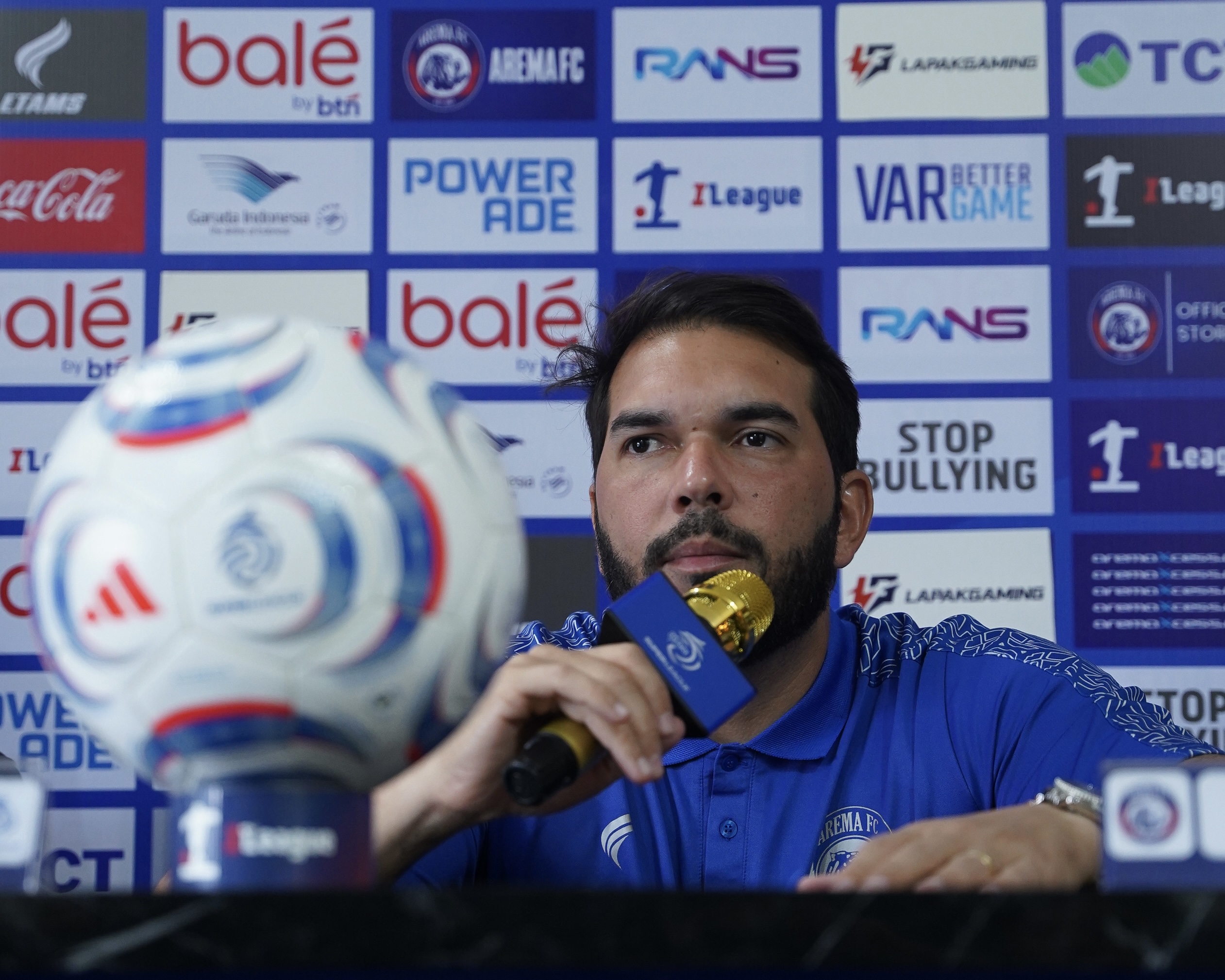 Singo Edan Siap 'Berperang' Lawan Bali United, Andre Caldas Tegaskan Pentingnya Kolektivitas Tim