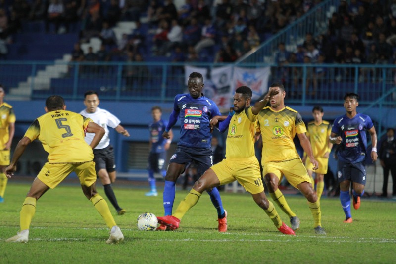 Kalahkan Barito Putera, Arema FC Panaskan Persaingan Papan Atas