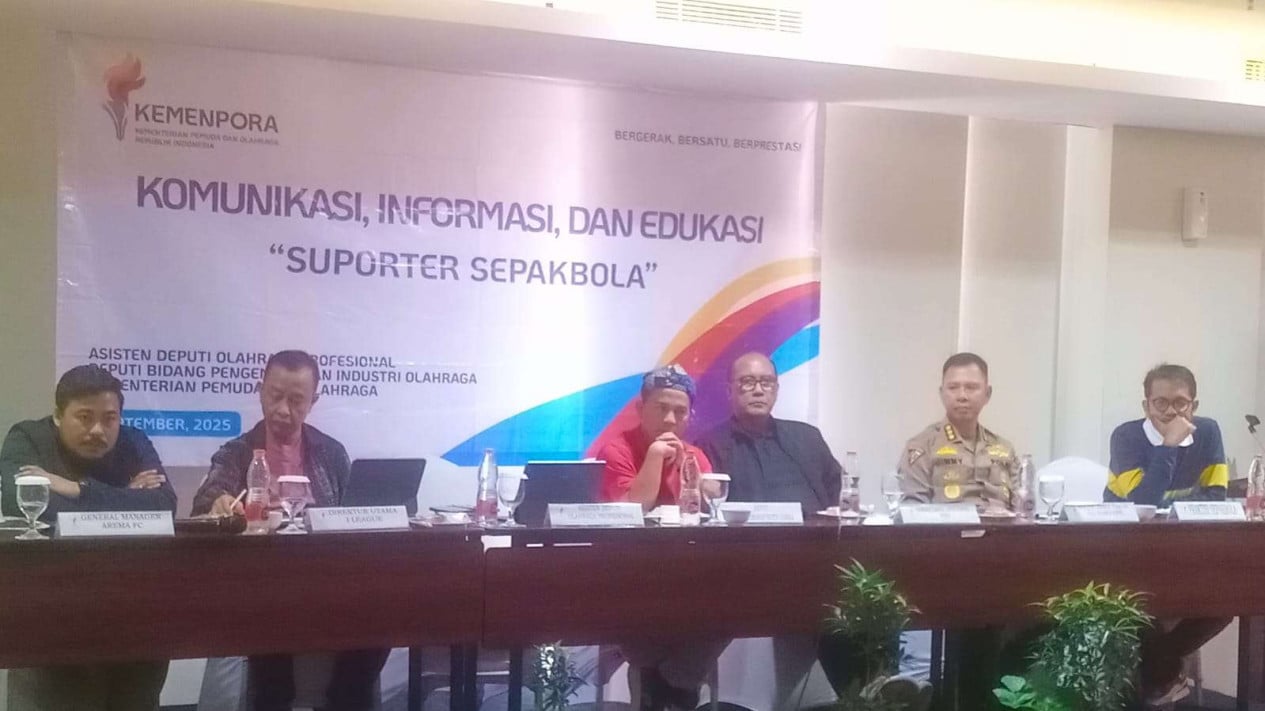 Arema FC Hadiri Diskusi KIE Suporter Sepakbola Bersama Kemenpora
